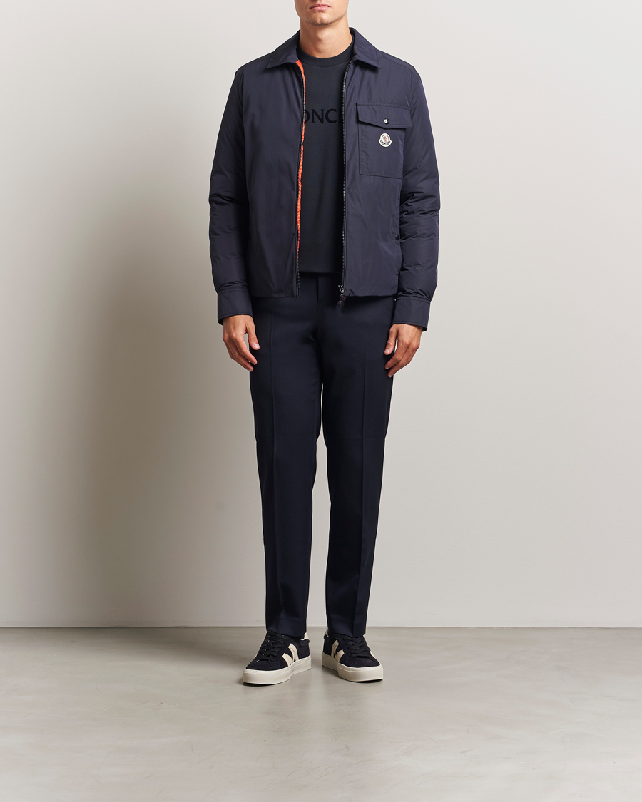 Herre | Jakker | Moncler | Vigeon Shirt Jacket Navy
