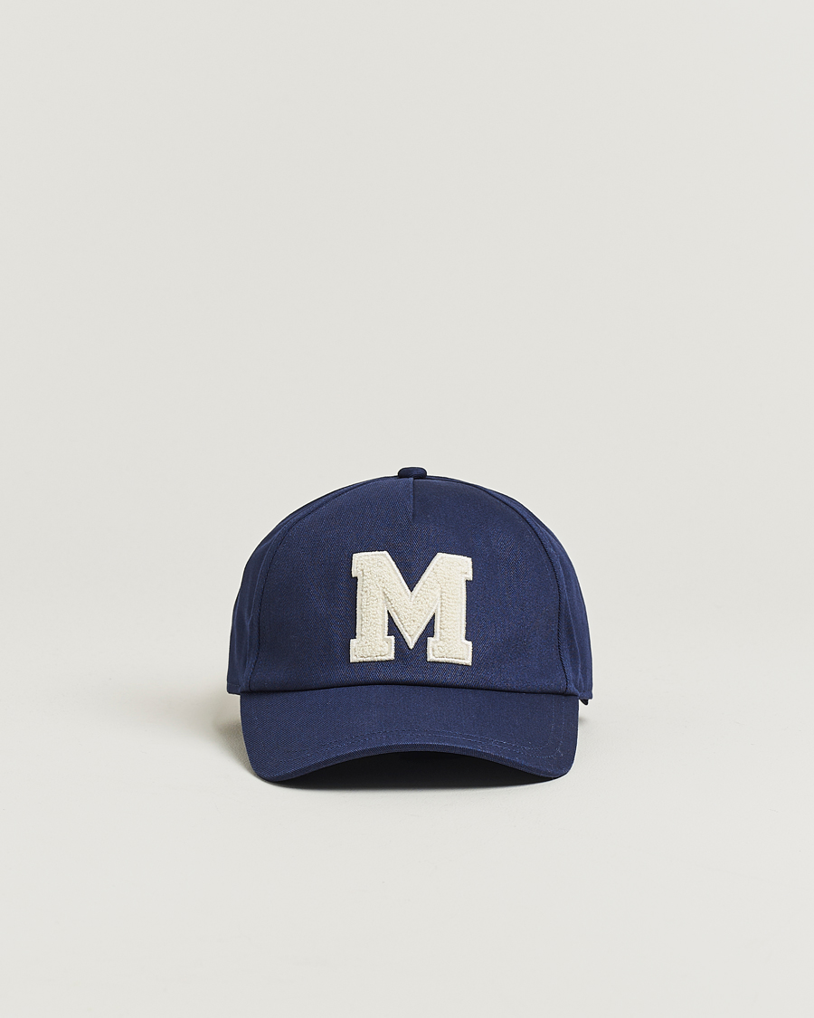 Herre | Hatte & kasketter | Moncler | Archive Logo Baseball Cap Navy