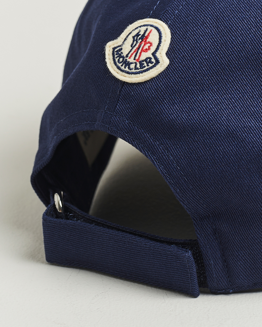 Herre | Hatte & kasketter | Moncler | Archive Logo Baseball Cap Navy