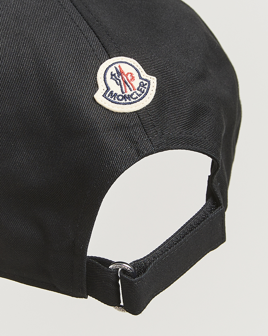 Herre | Hatte & kasketter | Moncler | Archive Logo Baseball Cap Black
