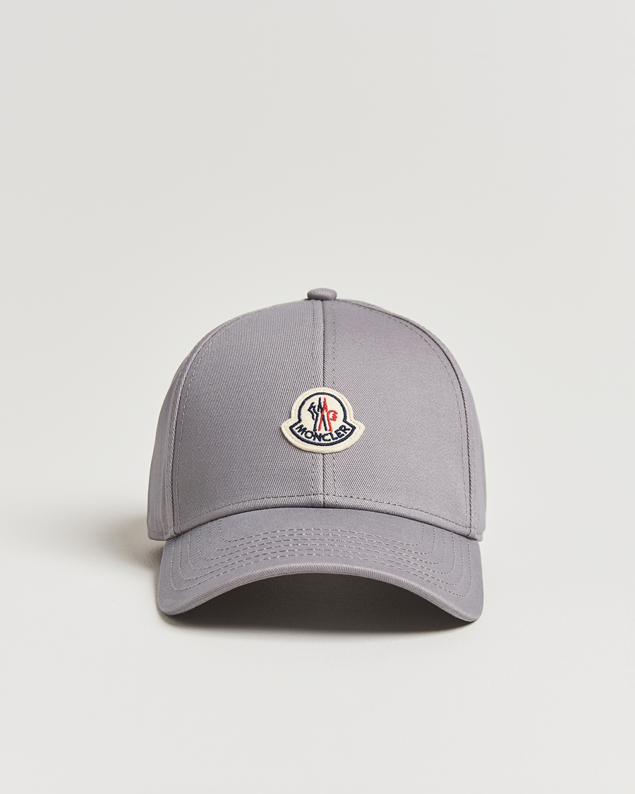 Herre | Hatte & kasketter | Moncler | Logo Baseball Cap Grey