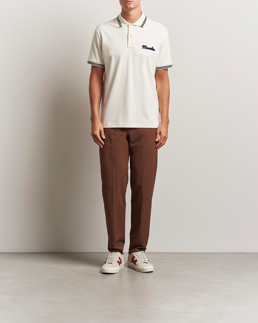 Herre | Polotrøjer | Moncler | Vintage Logo Polo Off White