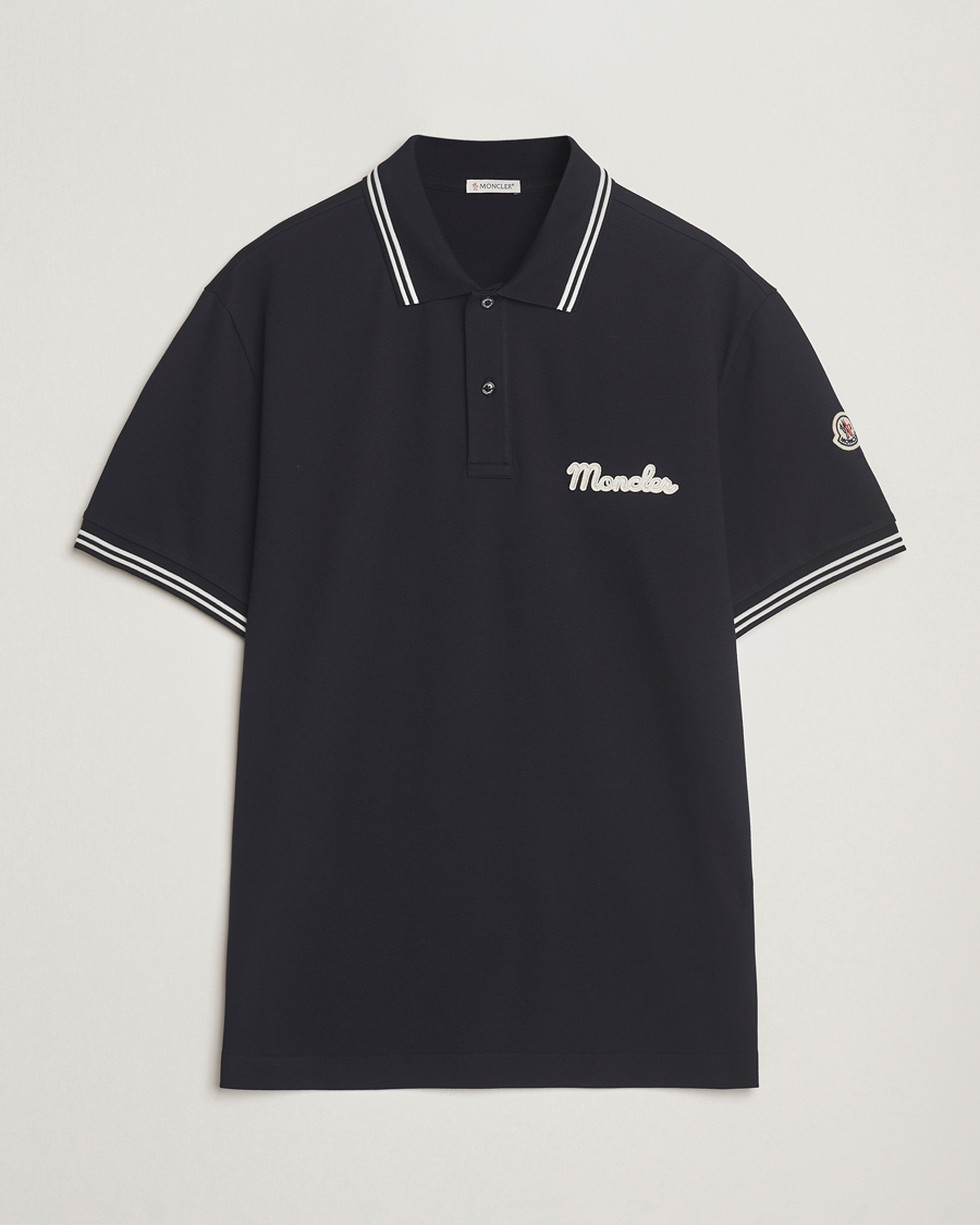 Herre | Polotrøjer | Moncler | Vintage Logo Polo Navy