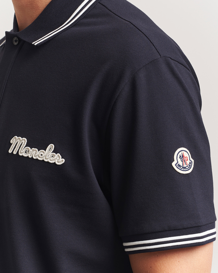 Herre | Polotrøjer | Moncler | Vintage Logo Polo Navy
