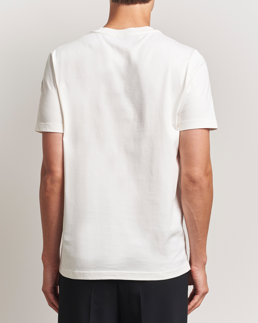 Herre | T-Shirts | Moncler | Embossed Logo T-Shirt Off White