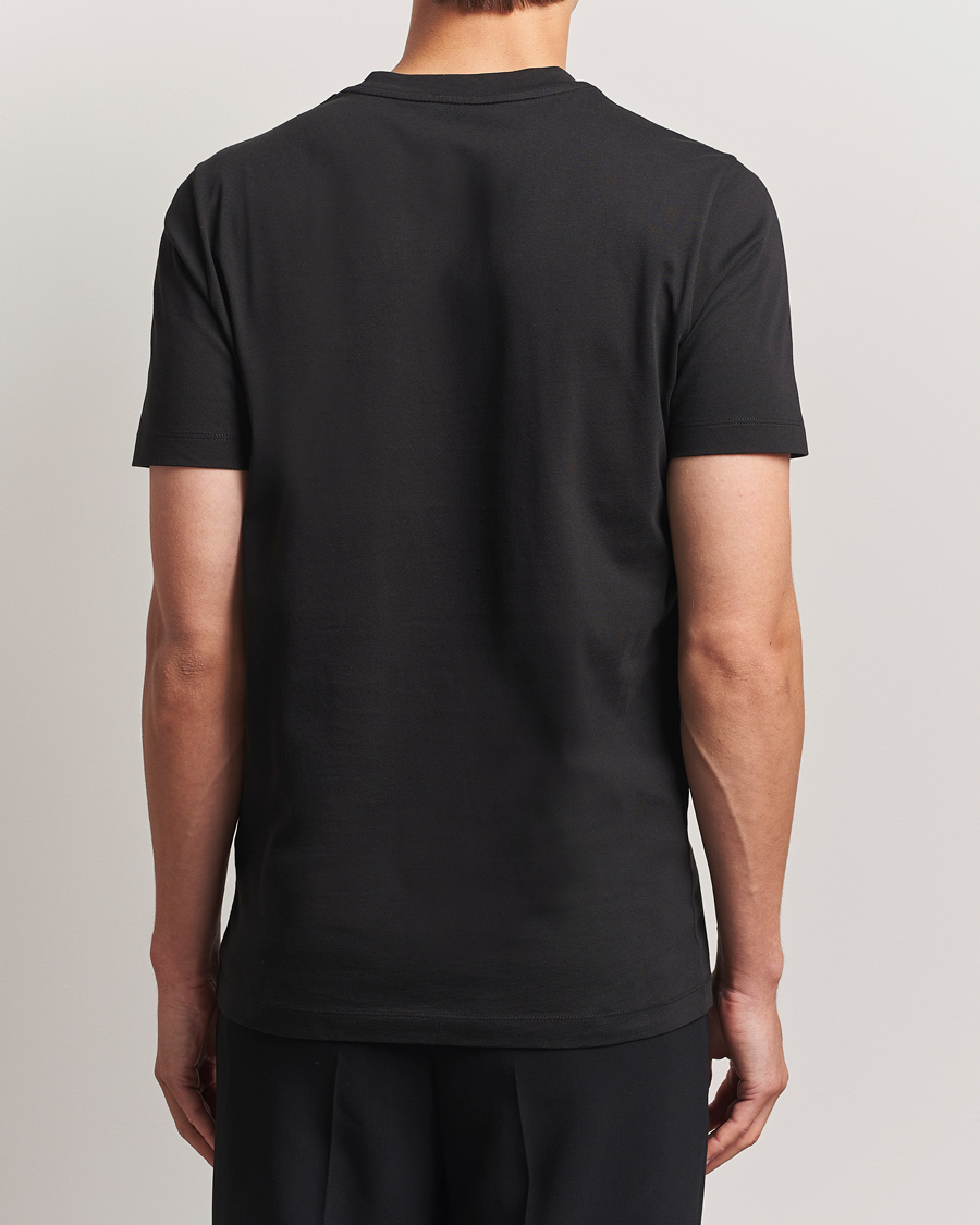 Herre | T-Shirts | Moncler | Lettering Logo T-Shirt Black