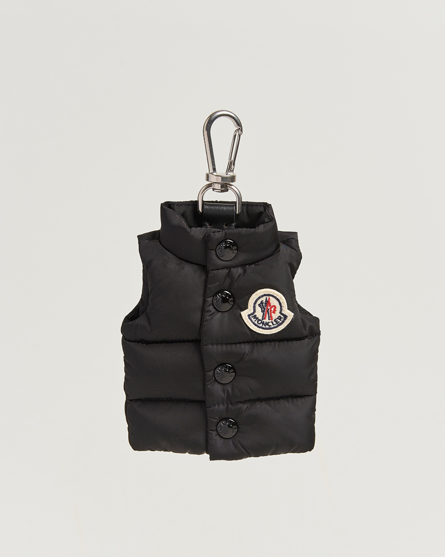 Herre | Nøgleringe | Moncler | Down Vest Key Ring Black