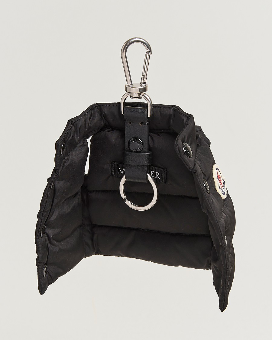 Herre | Nøgleringe | Moncler | Down Vest Key Ring Black