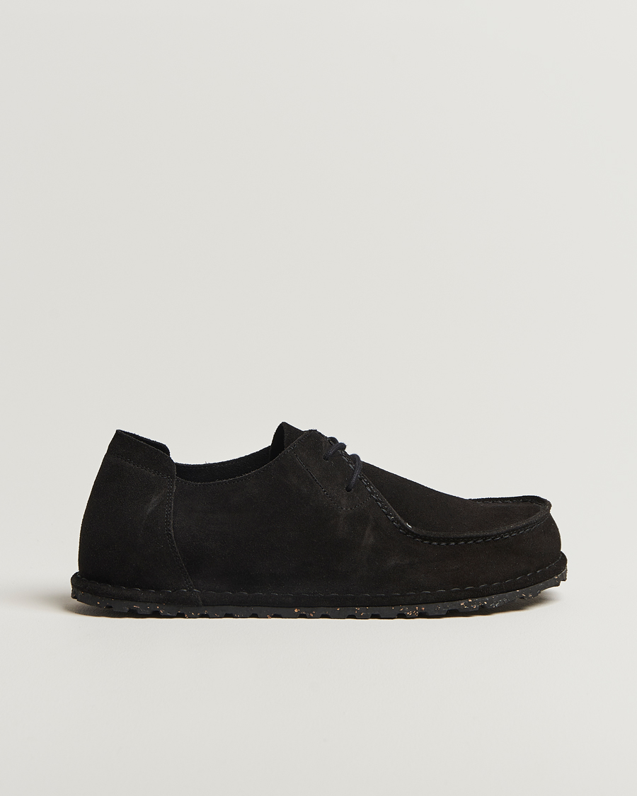 Herre | Loafers | BIRKENSTOCK | Utti Lace Suede Loafer Black