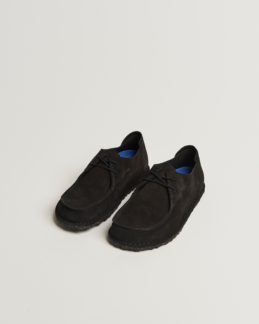Herre | Loafers | BIRKENSTOCK | Utti Lace Suede Loafer Black