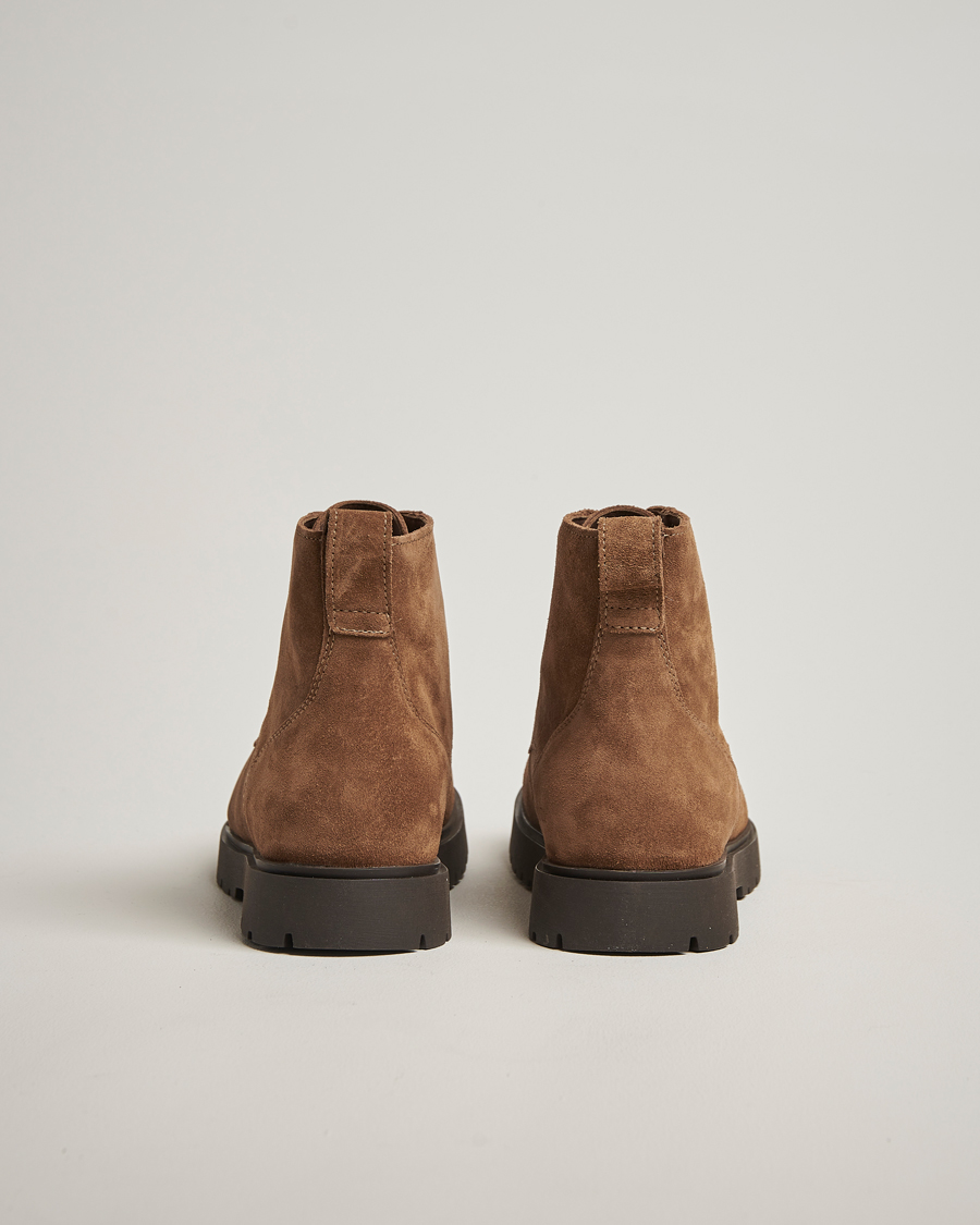 Herre | Støvler | BIRKENSTOCK | Highwood Suede Lace Boot Dark Tea
