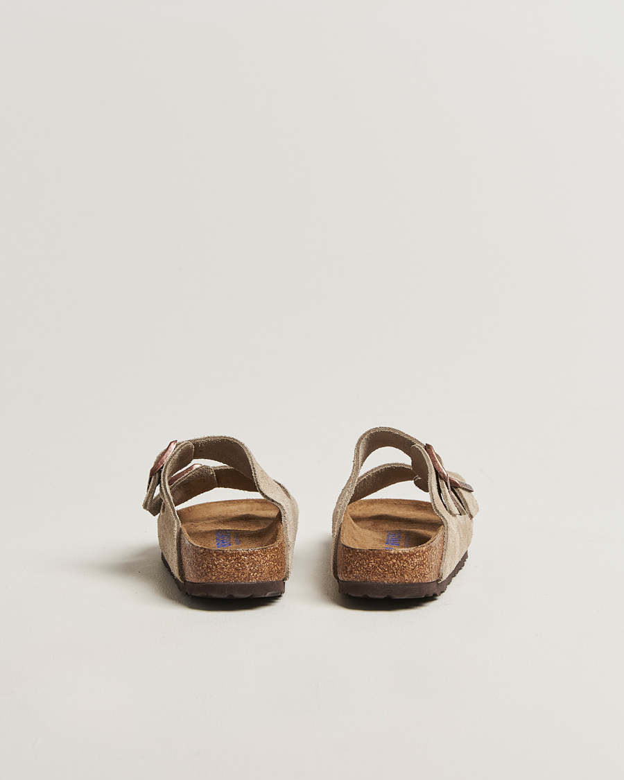 Herre | Sandaler & Hjemmesko | BIRKENSTOCK | Woman Arizona Soft Footbed Taupe Suede