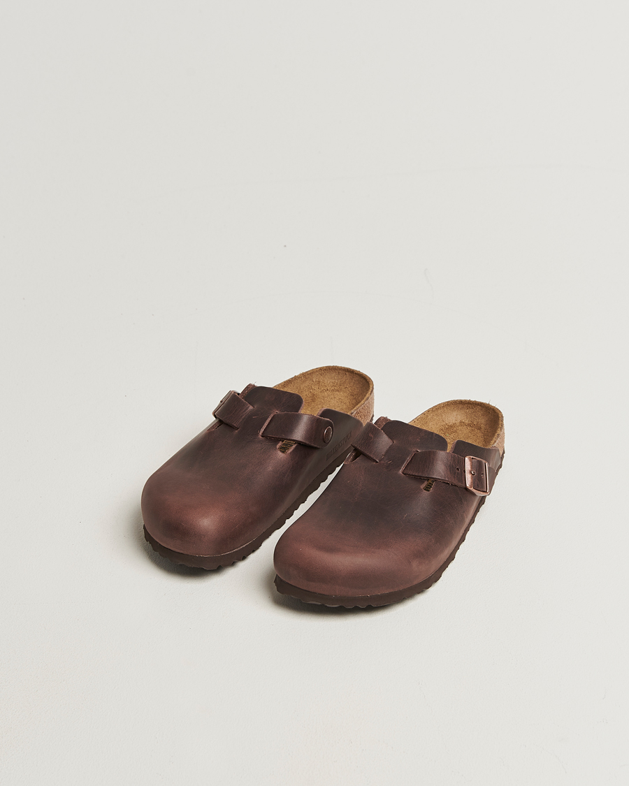 Herre | Sandaler & Hjemmesko | BIRKENSTOCK | Woman Boston Classic Footbed Habana Oiled Leather