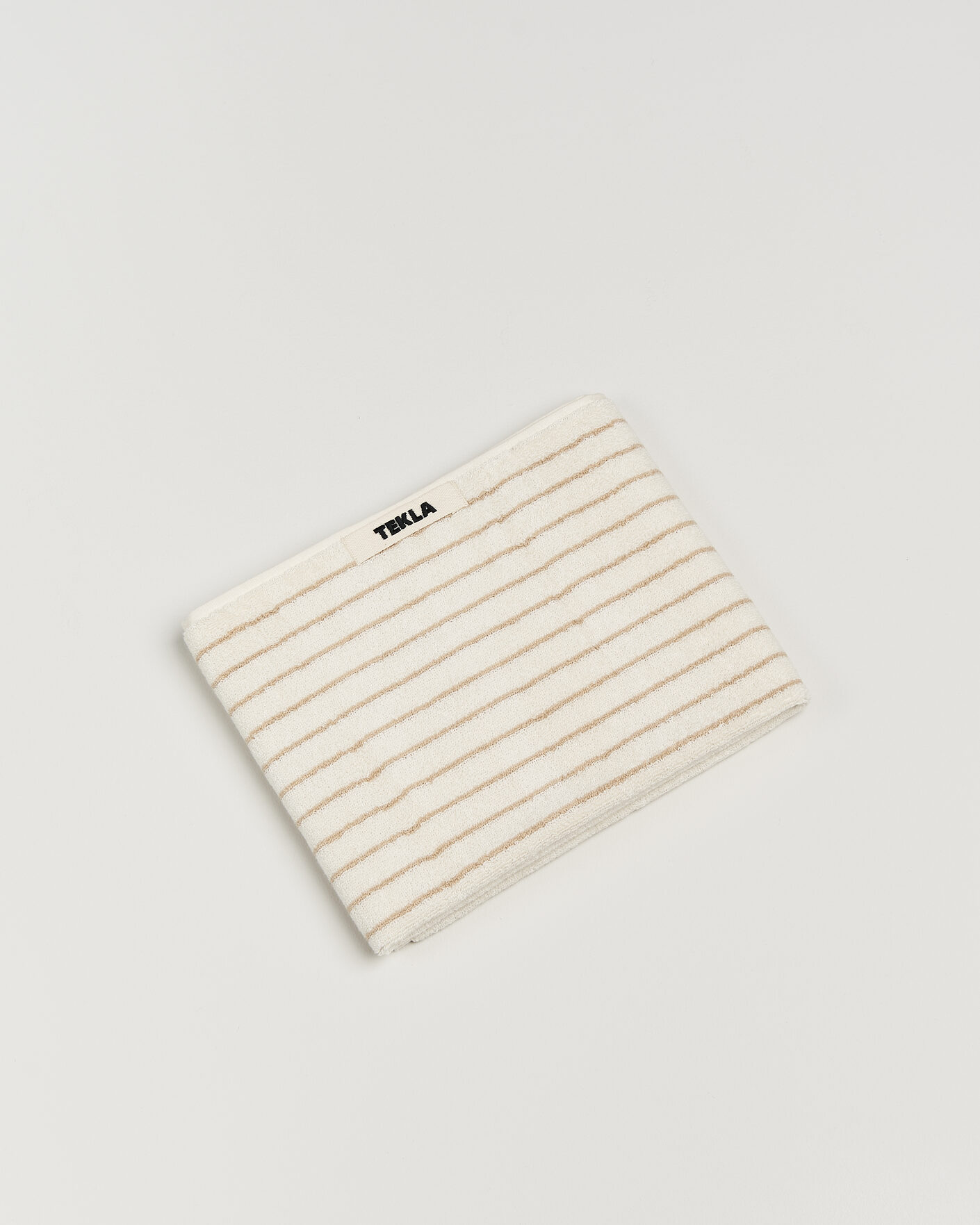 Herre | Tekstiler | Tekla | Organic Terry Hand Towel Sienna Stripes