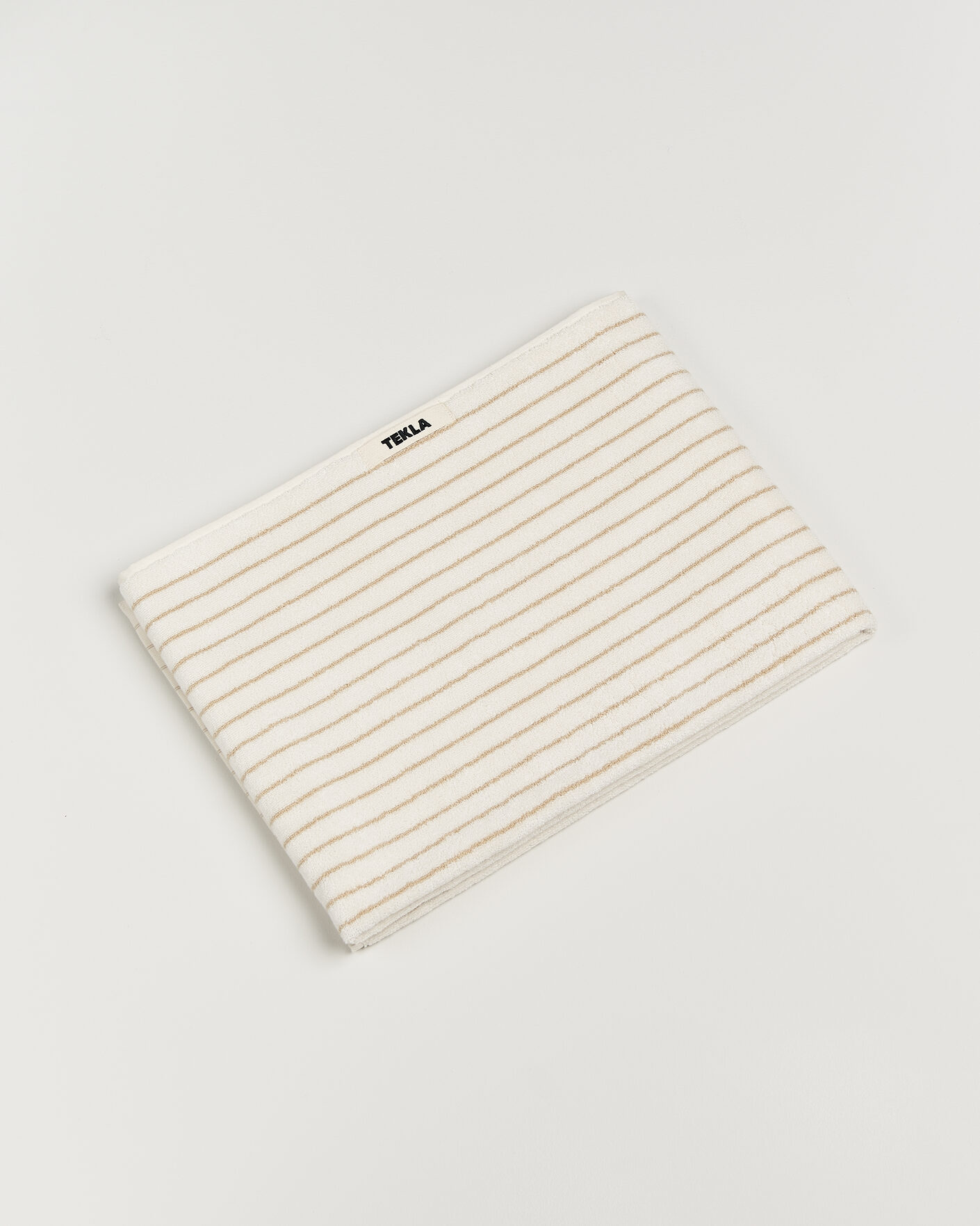 Herre | Tekstiler | Tekla | Organic Terry Bath Towel Sienna Stripes