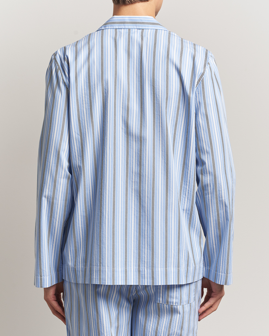 Herre | Pyjamas & Morgenkåber | Tekla | Poplin Pyjama Shirt Stave Stripes