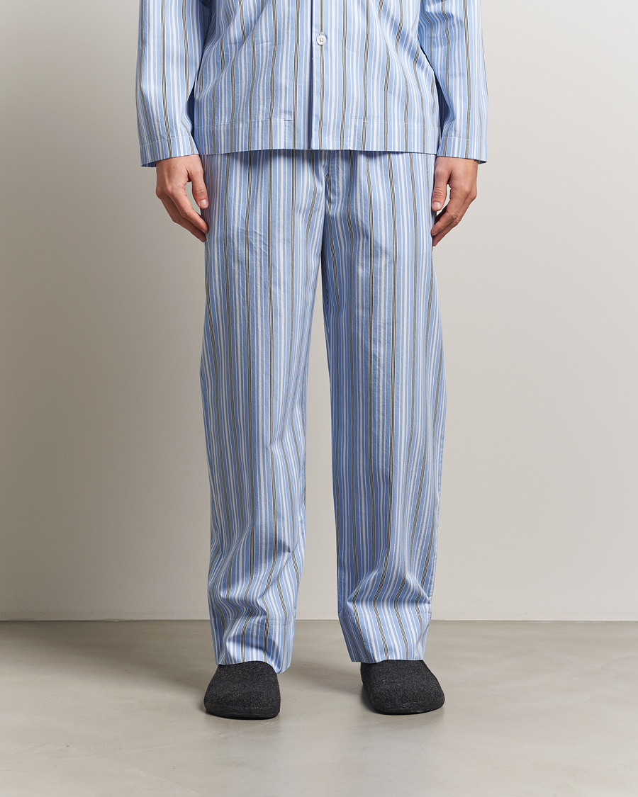 Herre | Pyjamas & Morgenkåber | Tekla | Poplin Pyjama Pants Stave Stripes