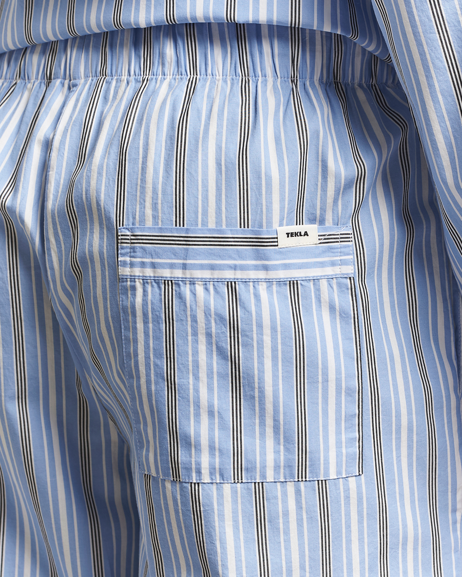 Herre | Pyjamas & Morgenkåber | Tekla | Poplin Pyjama Pants Stave Stripes