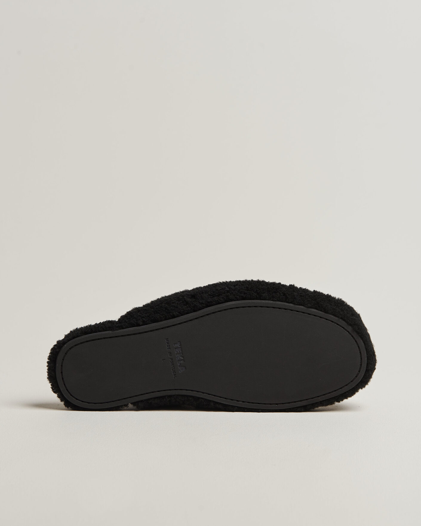 Herre | Sandaler & Hjemmesko | Tekla | Lambswool Shearling Slippers Black