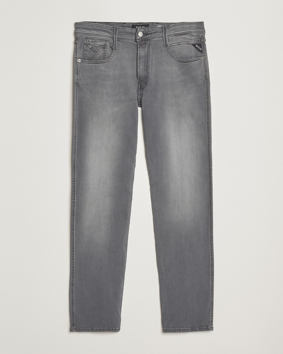 Herre | Jeans | Replay | Anbass Powerstretch Jeans Grey