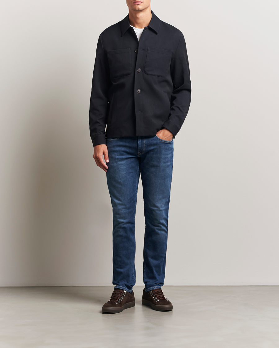 Herre | Jeans | Replay | Anbass Super Stretch Bio Jeans Medium Blue