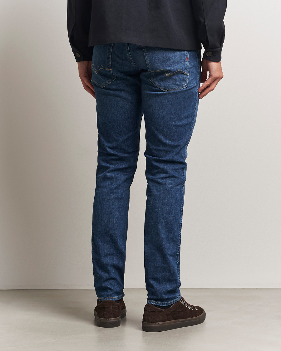 Herre | Jeans | Replay | Anbass Super Stretch Bio Jeans Medium Blue
