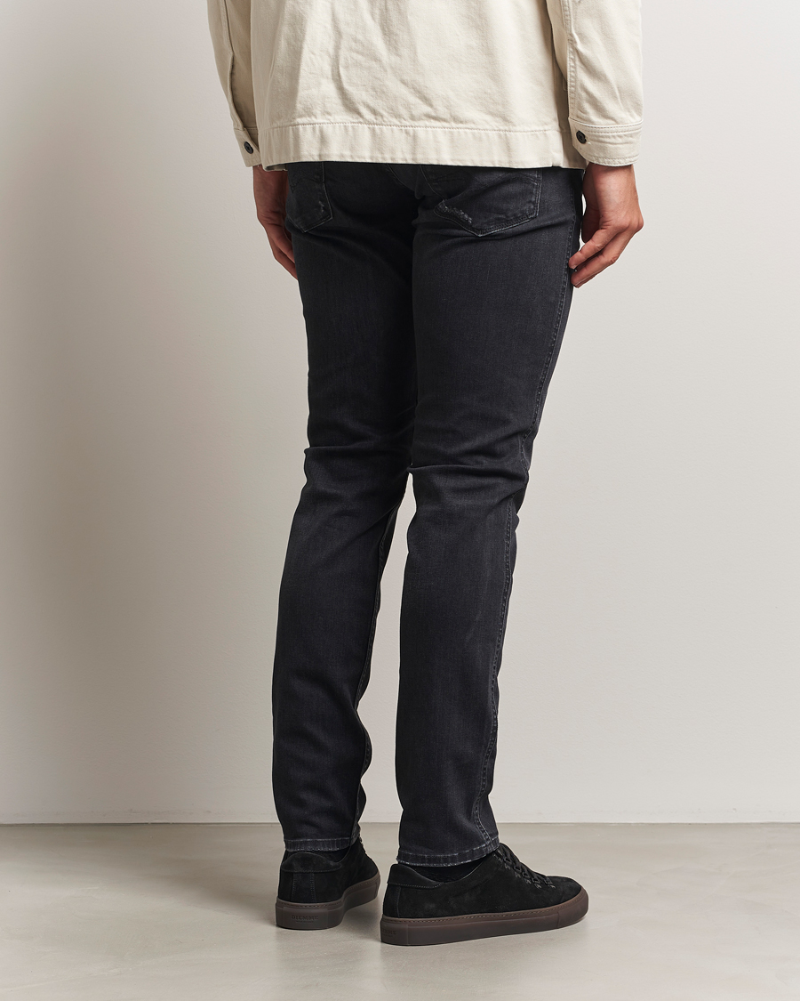 Herre | Jeans | Replay | Anbass Distressed Super Stretch Bio Jeans Washed Black