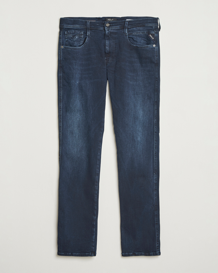 Herre | Jeans | Replay | Anbass Hyperflex Dust Jeans Blue Black