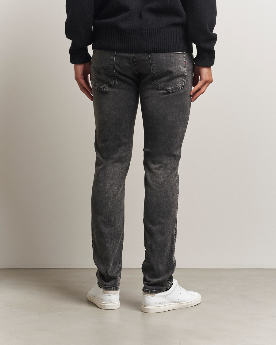 Herre | Jeans | Replay | Anbass Hyperflex Original Jeans Washed Black