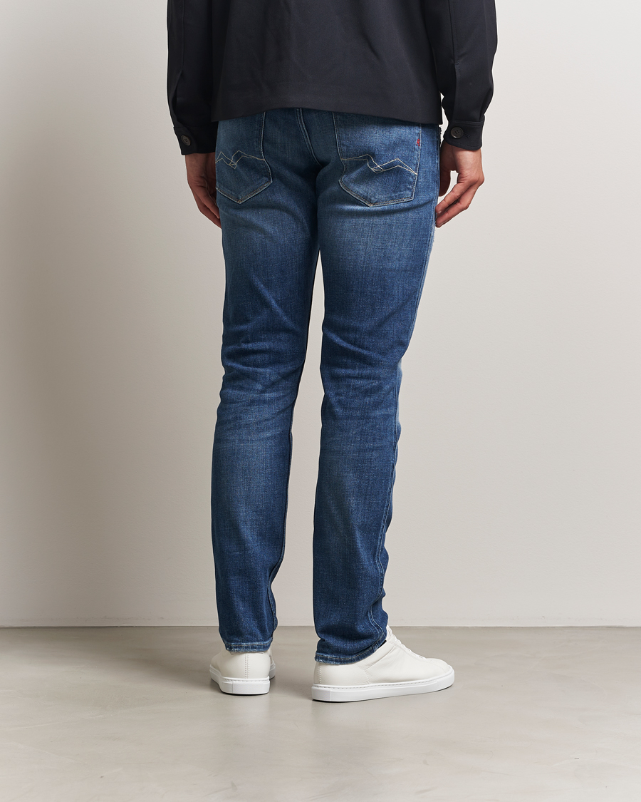 Herre | Jeans | Replay | Anbass 10 Years Wash Jeans Medium Blue