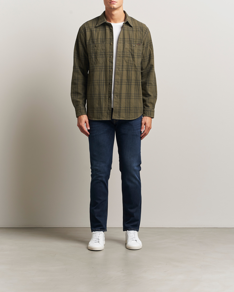 Herre | Jeans | Replay | Grover Powerstretch Jeans Dark Blue