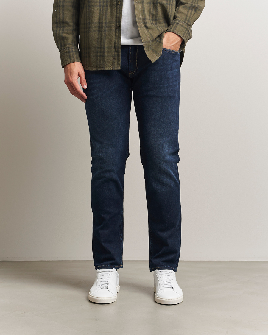 Herre | Jeans | Replay | Grover Powerstretch Jeans Dark Blue