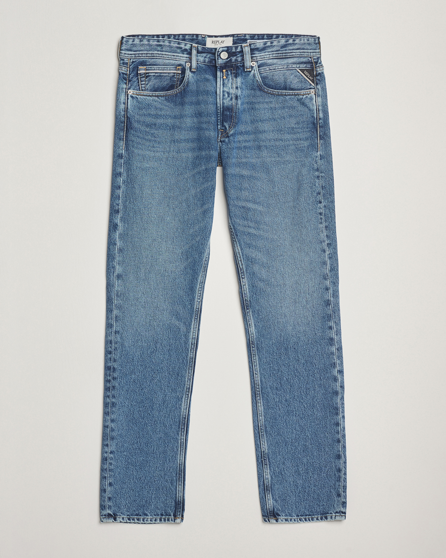 Herre | Jeans | Replay | Grover Rigid Orignal Jeans Light Blue