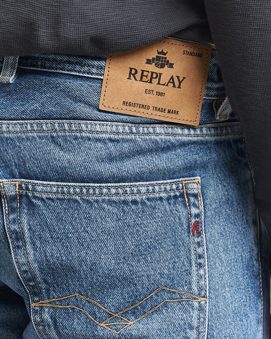 Herre | Jeans | Replay | Grover Rigid Orignal Jeans Light Blue