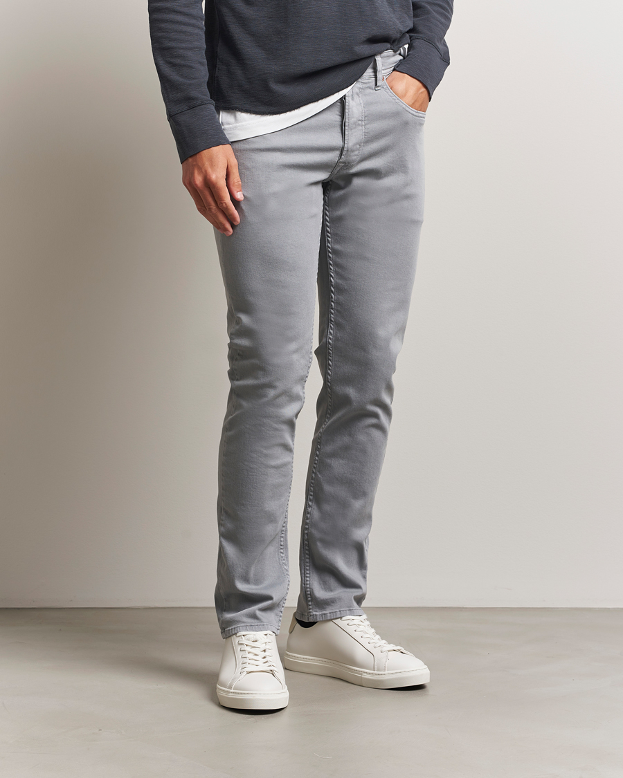 Herre | Bukser | Replay | Grover Bullstretch 5-Pocket Pants Light Grey