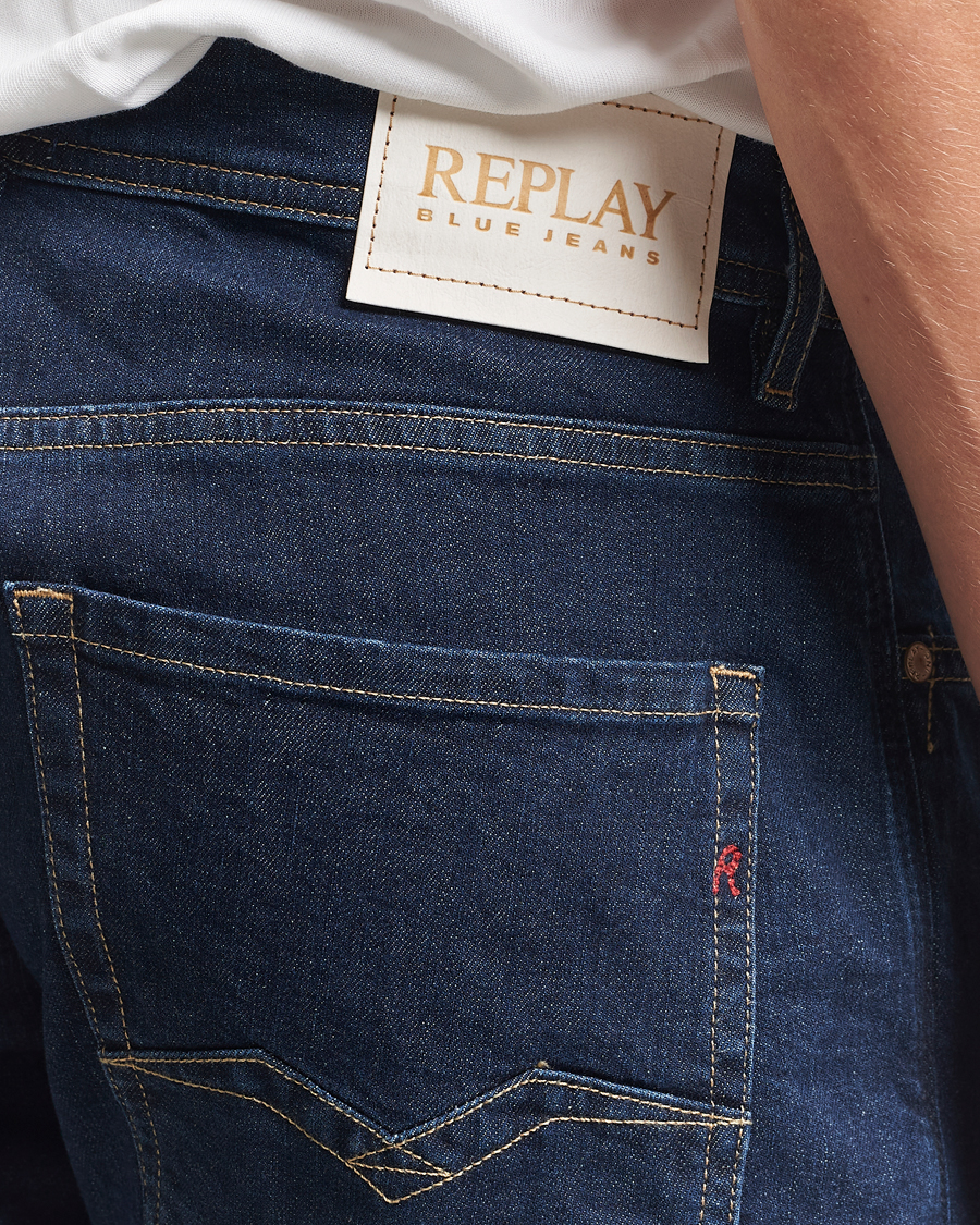 Herre | Jeans | Replay | Rocco Comfort Fit Stretch Eco Plus Jeans Dark Blue