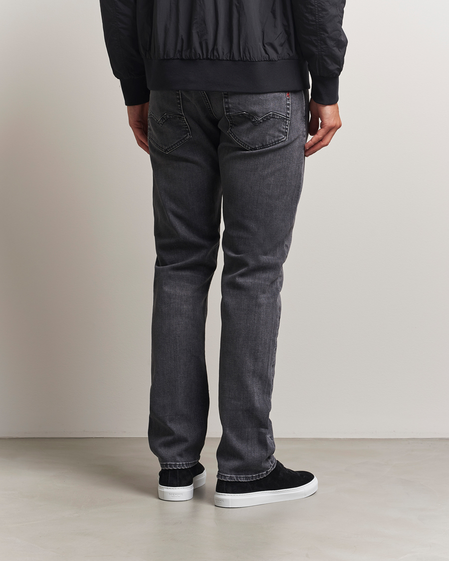 Herre | Jeans | Replay | Rocco Comfort Fit Stretch Eco Plus Jeans Washed Black