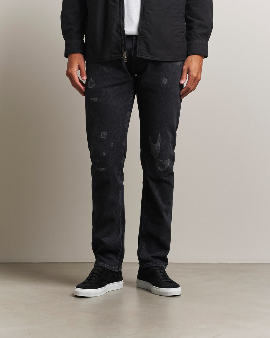 Herre | Jeans | Replay | Rocco Comfort Fit Stretch Jeans Washed Black