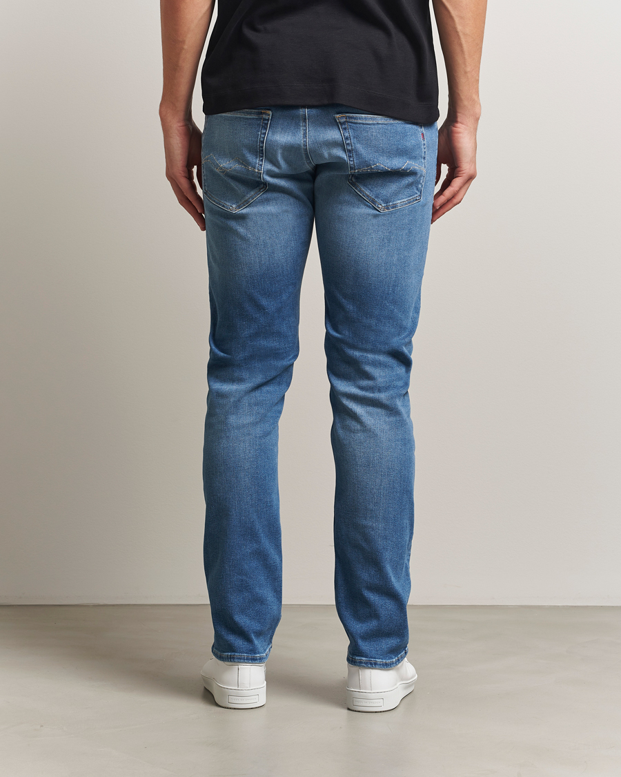 Herre | Jeans | Replay | Grover Hyperflex Original Jeans Medium Blue