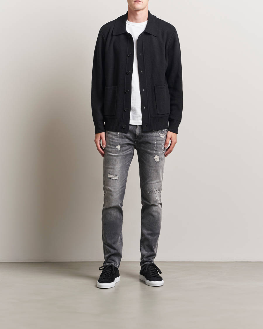 Herre | Jeans | Replay | Anbass 10 Years Wash Jeans Dark Grey