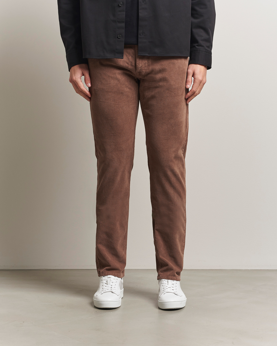 Herre | Bukser | Replay | Grover Corduroy 5-Pocket Pants Biscuit Brown