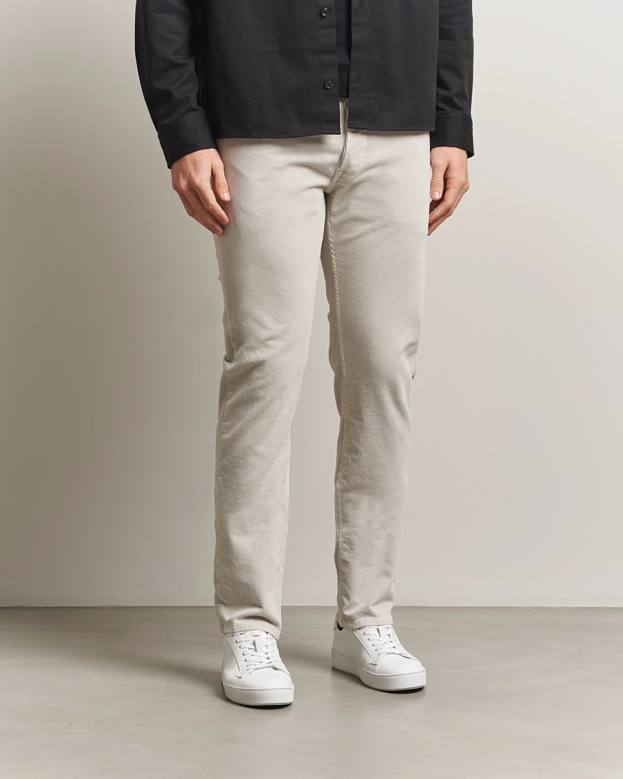 Herre | Bukser | Replay | Grover Corduroy 5-Pocket Pants Moon Grey