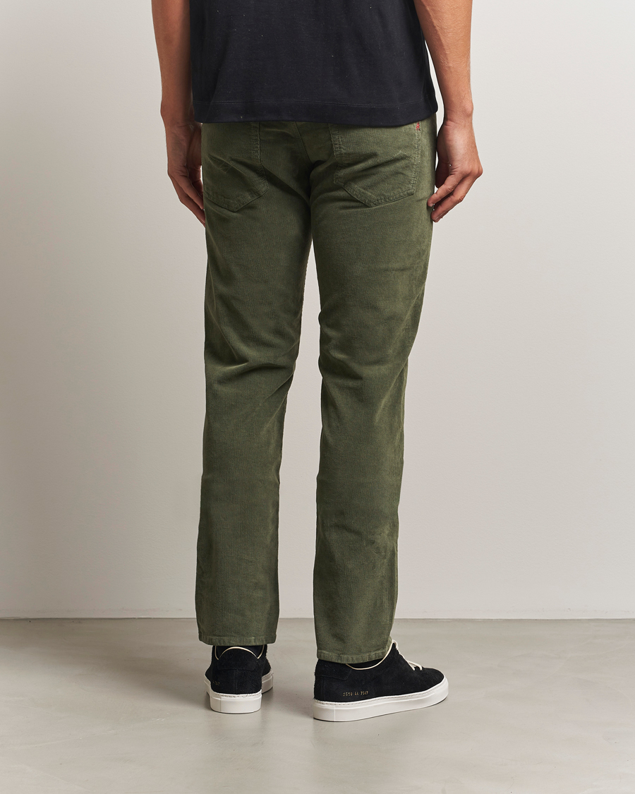 Herre | Bukser | Replay | Grover Corduroy 5-Pocket Pants Dark Green