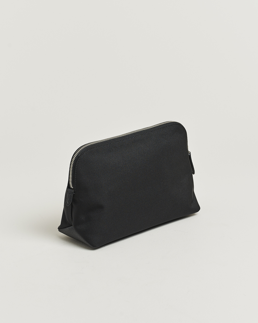 Herre | Tasker | Smythson | Canvas Norton Travel Pouch Black