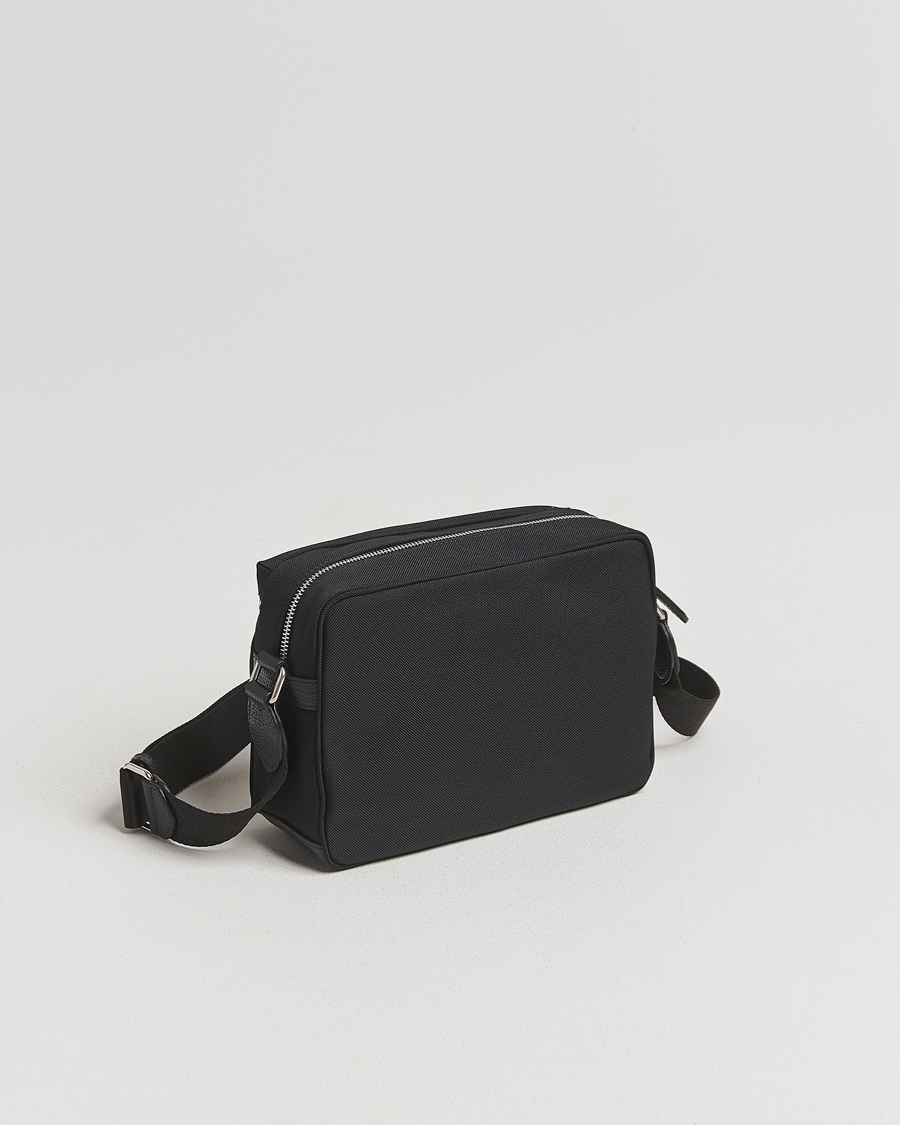 Herre | Tasker | Smythson | Canvas Norton Crossbody Bag Black