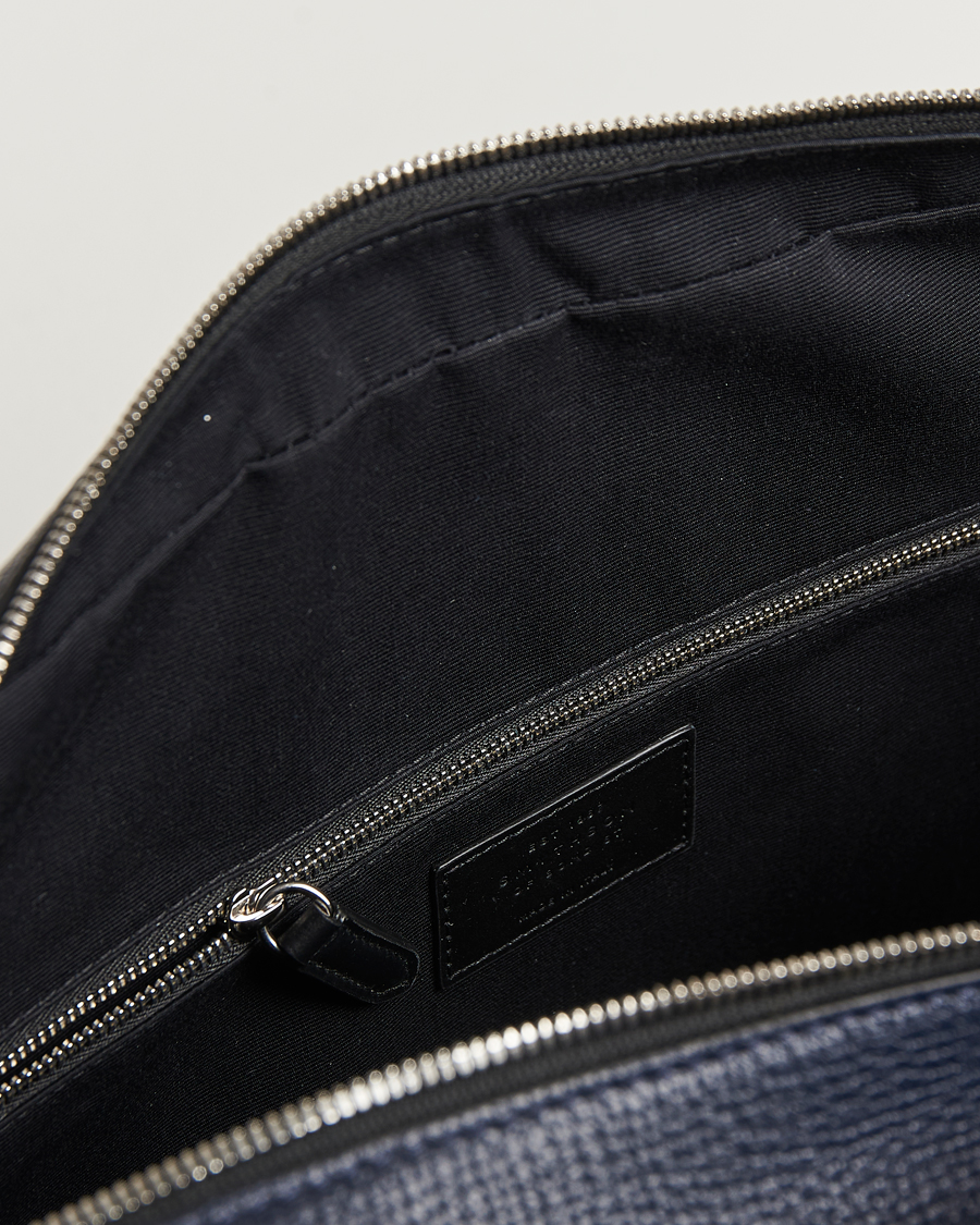Herre | Tasker | Smythson | Ludlow 48 Hours Travel Bag Navy