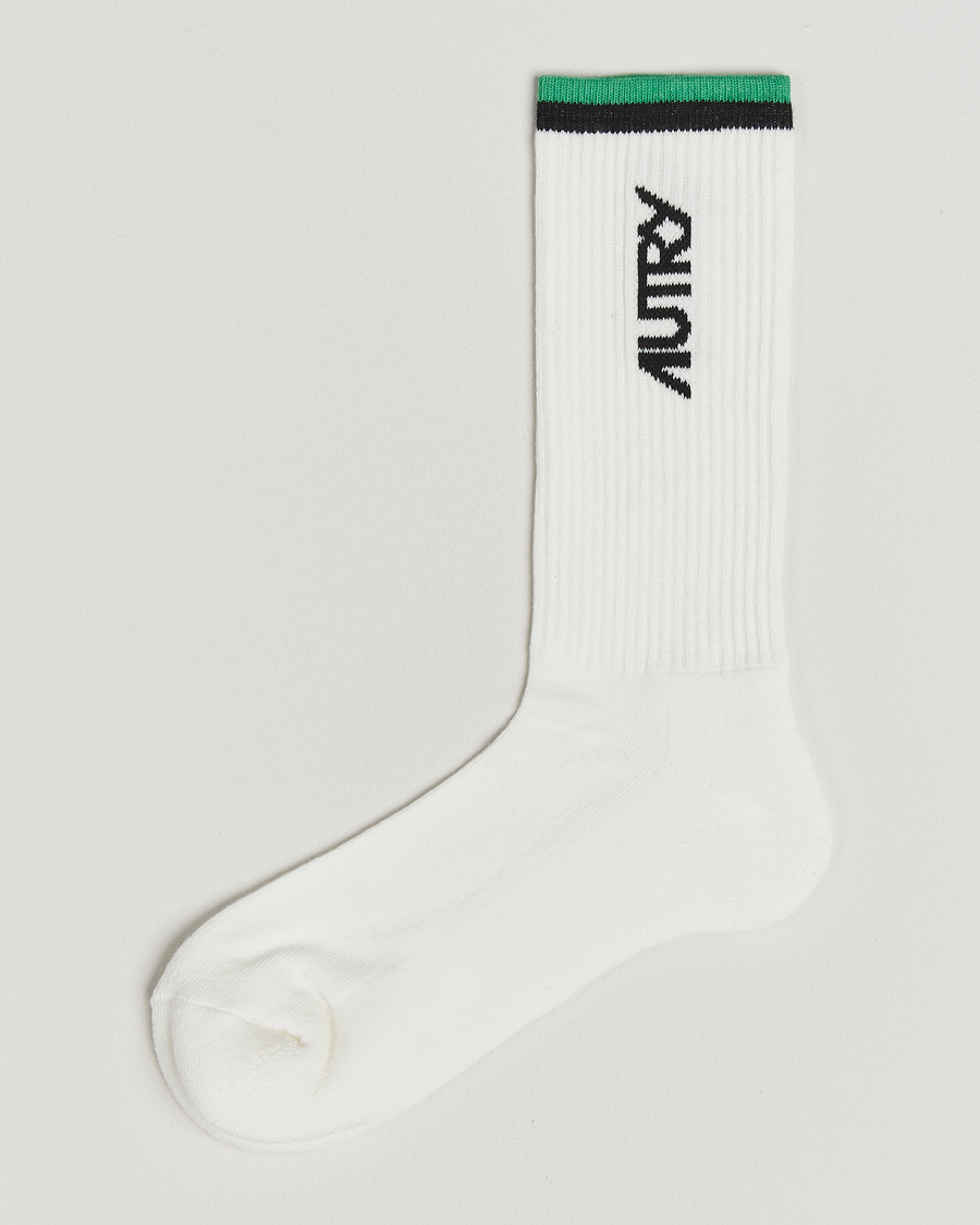 Herre | Undertøj | Autry | Logo Socks White