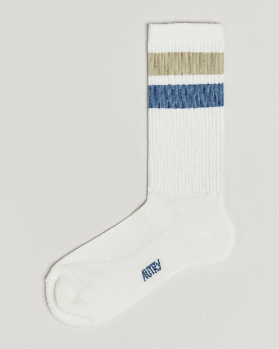 Herre | Undertøj | Autry | Logo Socks White