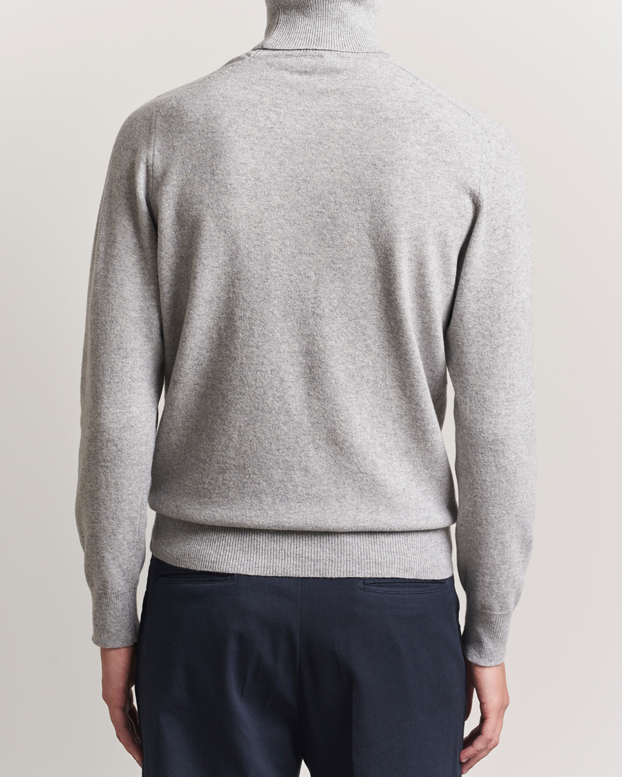Herre | Trøjer | Altea | Wool/Cashmere Rollneck Light Grey