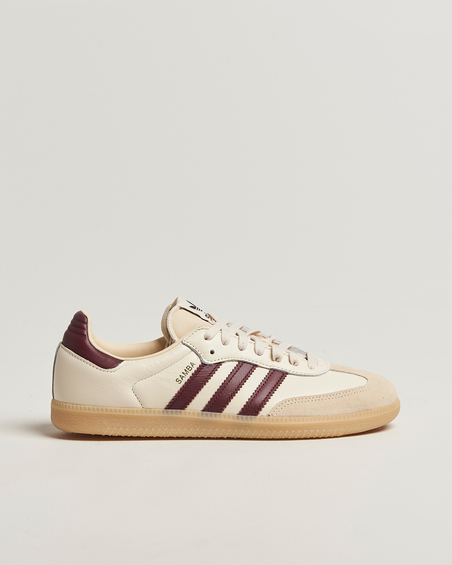 Herre | Sneakers | adidas Originals | Samba OG Sneaker Off White/Red